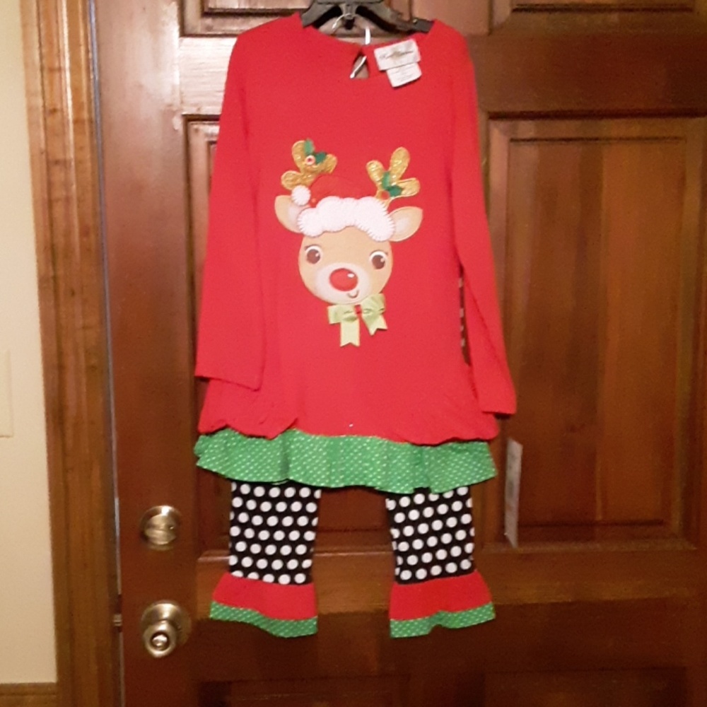 Girls  Christmas  2pc set